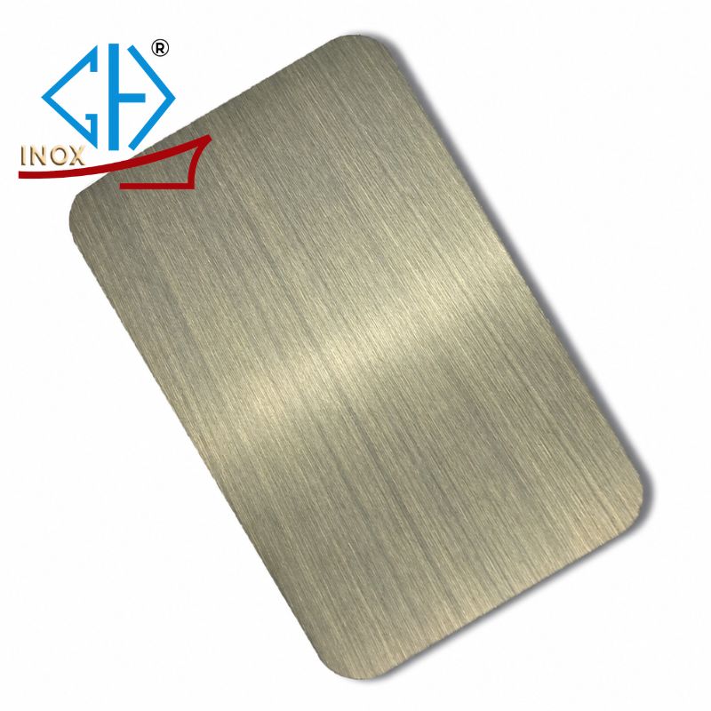 Tấm Inox Xước Đồng Xanh