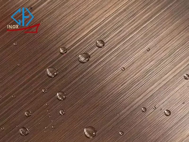 inox xước thông thường và inox xước chống vân tay