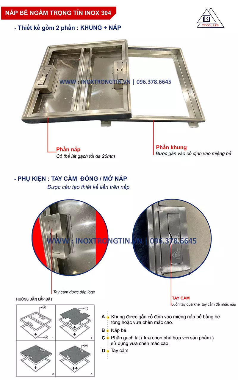 nắp bể ngầm