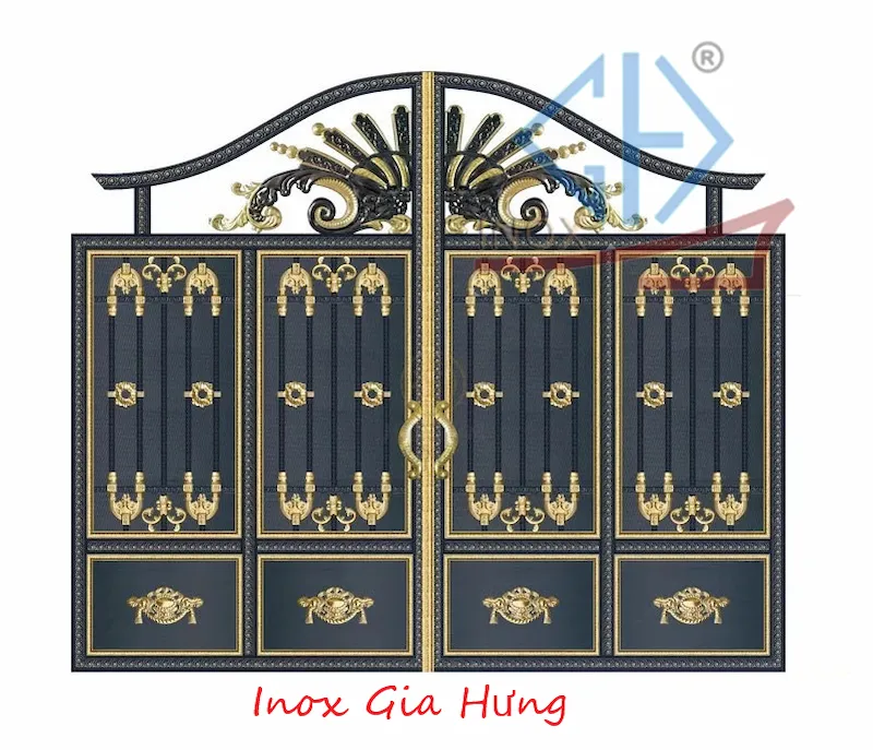 cửa cổng inox