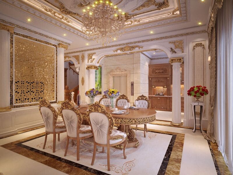 Phong cách nội thất Luxury