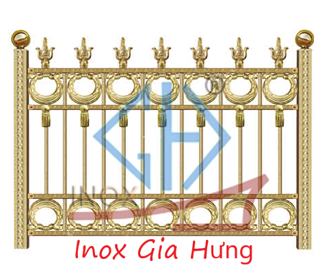 Hàng Rào Inox / Hoa Văn - HR13