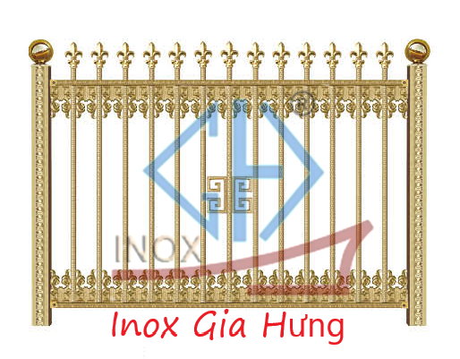 Hàng Rào Inox / Hoa Văn - HR12