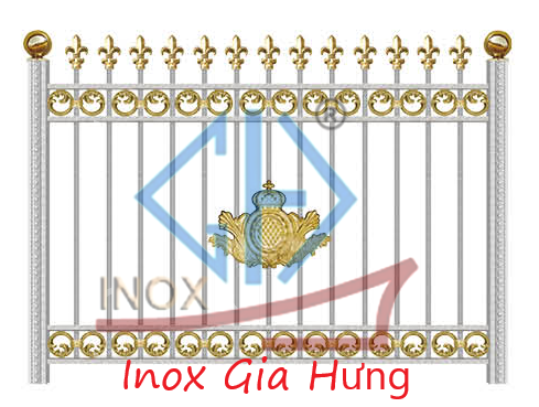 Hàng Rào Inox / Hoa Văn - HR07