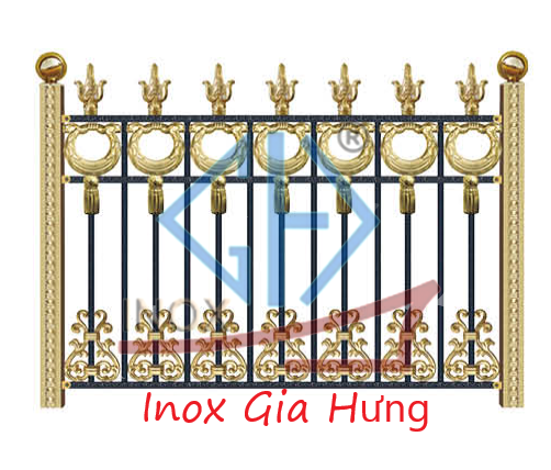 Hàng rào Inox / Hoa Văn - HR05